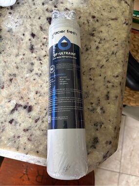 Glacier Fresh GF-ULTRA WF Refrigerator Water Filter - White/Navy